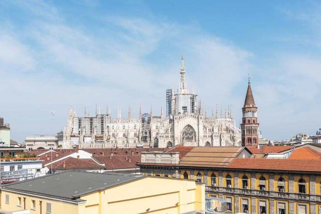Ferienwohnung Bilocale Vista Sul Duomo Di Milano Exterior foto